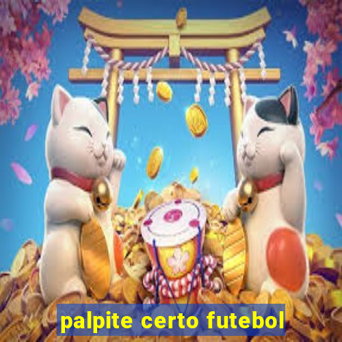 palpite certo futebol